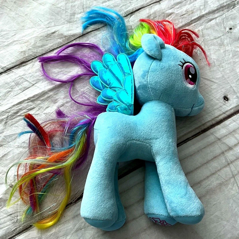 Ty‎ My Little Pony Sparkle Rainbow Dash Plush Multicolor Soft Stuffed Animal